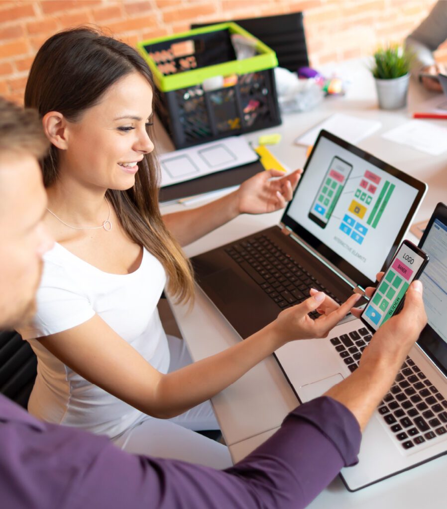 Woman on laptop